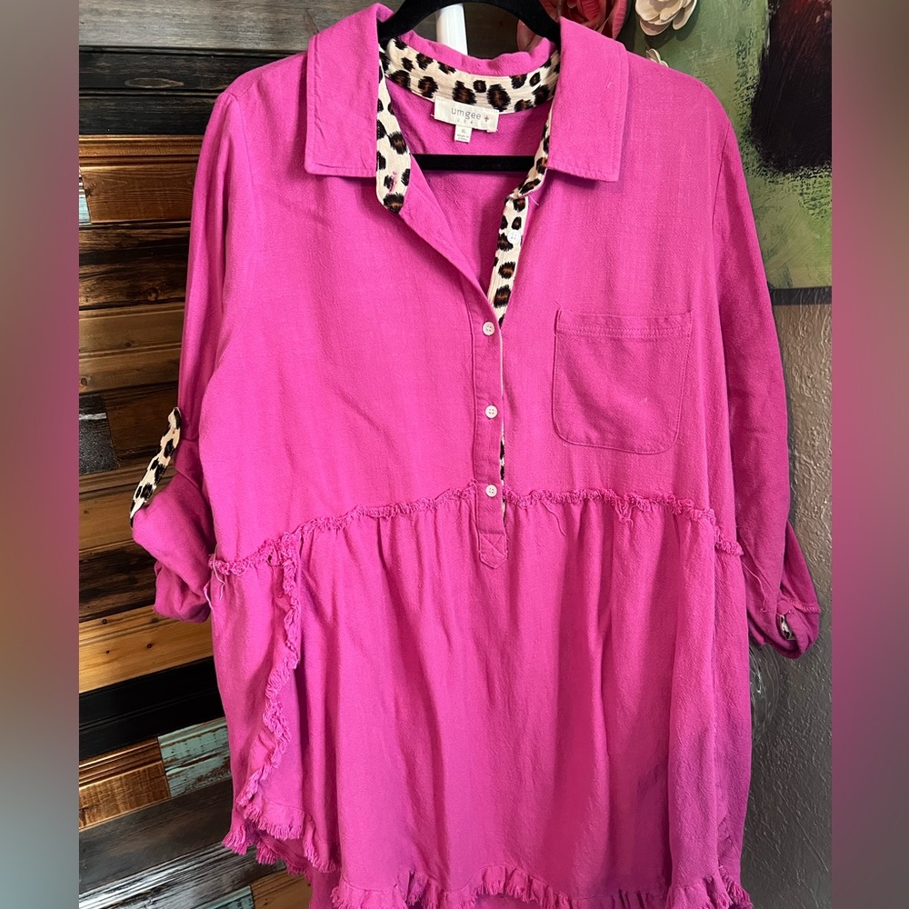 Great long top or dress xl